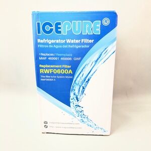 ICEPURE Refrigerator Water Filter RWF0600A White New MWF GWF 469991 Replacement